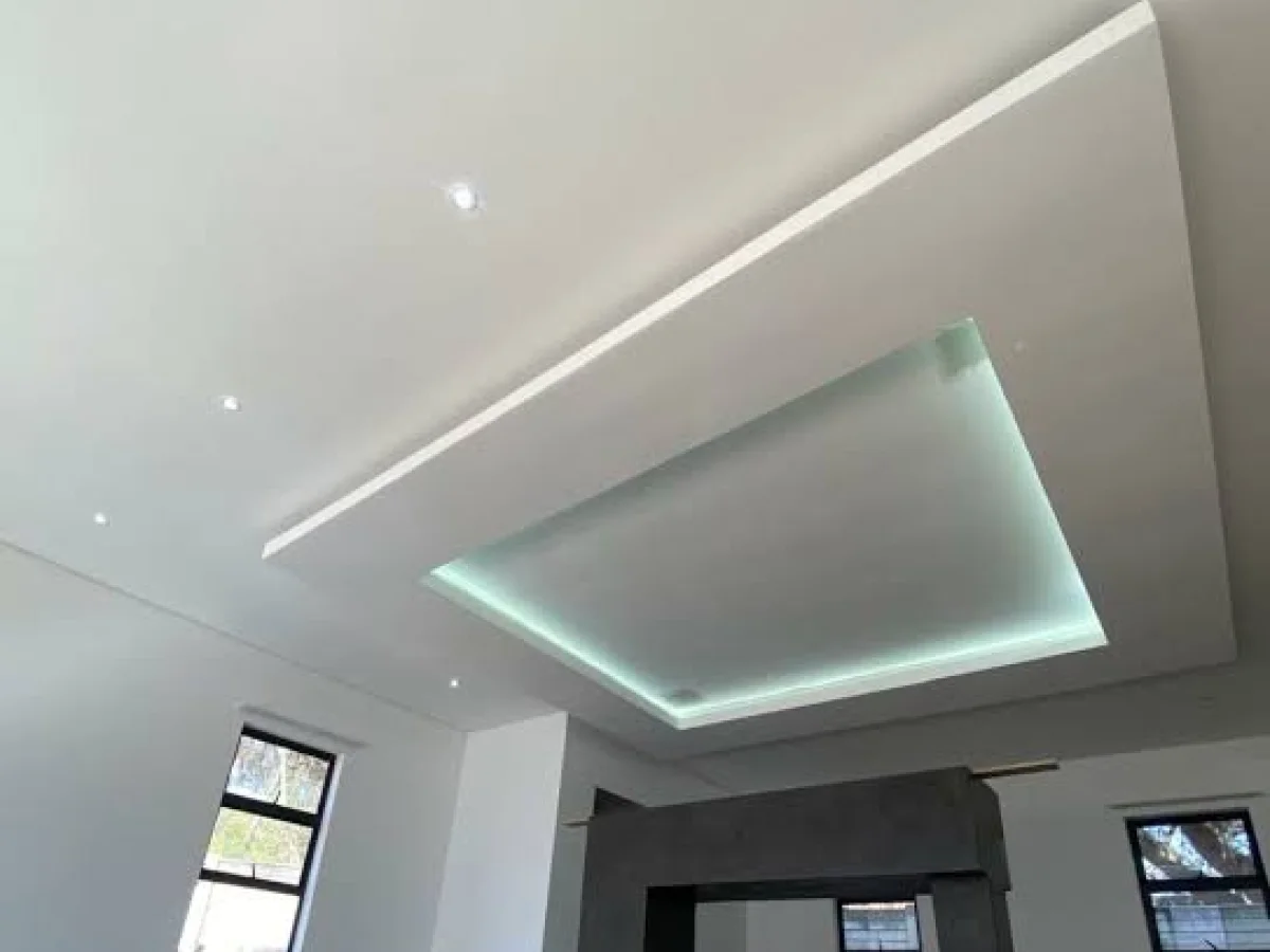 Ceiling and flooring work